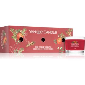 Yankee Candle Red Apple Wreath vianočná darčeková sada