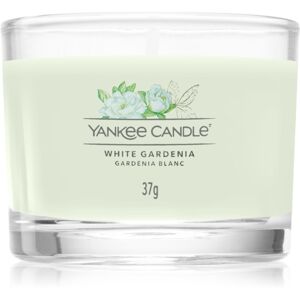 Yankee Candle White Gardenia votívna sviečka Signature 37 g