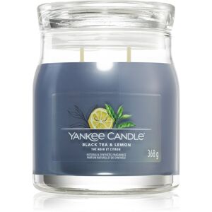 Yankee Candle Black Tea & Lemon vonná sviečka 368 g