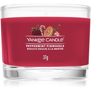 Yankee Candle Peppermint Pinwheels votívna sviečka I. 37 g