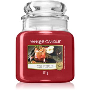 Yankee Candle Apple & Sweet Fig vonná sviečka 411 g