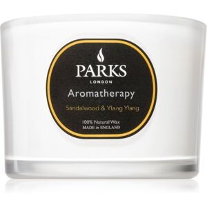 Parks London Aromatherapy Sandalwood & Ylang Ylang vonná sviečka 80 g