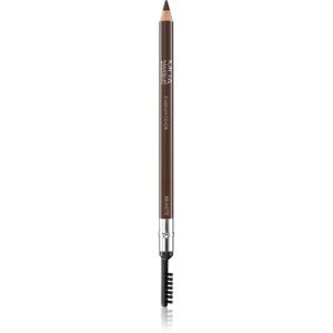 MUA Makeup Academy Brow Define dlhotrvajúca ceruzka na obočie s kefkou odtieň Light Brown 1,2 g