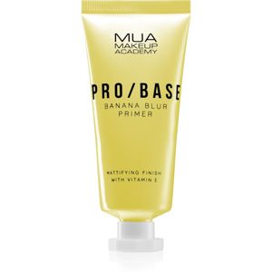 MUA Makeup Academy PRO/BASE Banana Blur zmatňujúca podkladová báza pod make-up 30 ml