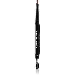 MUA Makeup Academy Brow Define ceruzka na obočie s kefkou odtieň Dark Brown