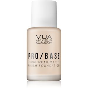 MUA Makeup Academy PRO/BASE dlhotrvajúci zmatňujúci make-up odtieň #110 30 ml