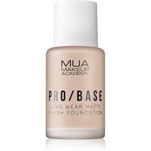 MUA Makeup Academy Pro/Base dlhotrvajúci zmatňujúci make-up odtieň #120 30 ml