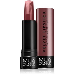 MUA Makeup Academy Velvet Matte matný rúž odtieň Hotline 3,5 g