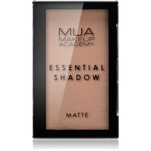 MUA Makeup Academy Essential matné očné tiene odtieň Sandshell 2,4 g