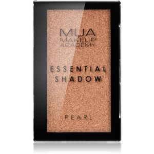 MUA Makeup Academy Essential perleťové očné tiene odtieň Sand Quartz 2.4 g