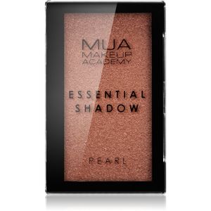 MUA Makeup Academy Essential perleťové očné tiene odtieň Gingerbread 2,4 g