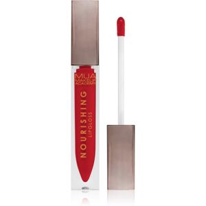 MUA Makeup Academy Lip Gloss Nourishing vyživujúci lesk na pery odtieň Razzleberry 6,5 ml