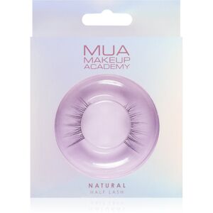MUA Makeup Academy Half Lash Natural umelé mihalnice 2 ks