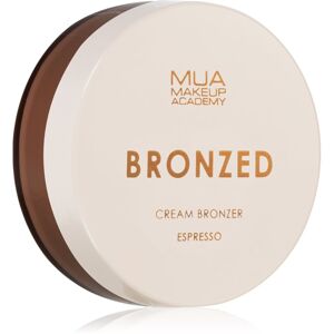 MUA Makeup Academy Bronzed krémový bronzer odtieň Espresso 14 g