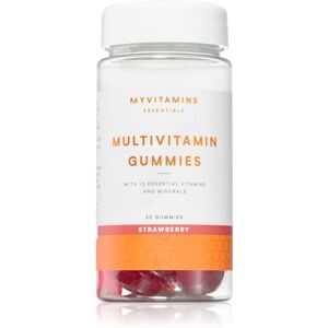 MyVitamins Essentials Multivitamin Gummies podpora imunity príchuť Strawberry 30 tbl