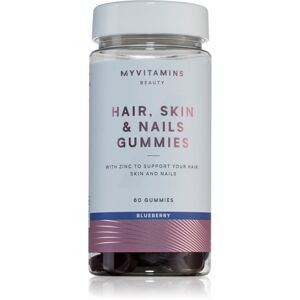 MyVitamins Hair, Skin & Nails Gummies želé cukríky pre krásne vlasy, pleť a nechty 60 ks