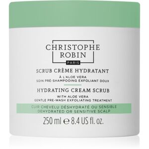 Christophe Robin Hydrating Cream Scrub hydratačný peeling na vlasy a vlasovú pokožku 250 ml
