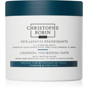 Christophe Robin Cleansing Thickening Paste with Tahitian Algae exfoliačný šampón pre jemné alebo rednúce vlasy 250 ml