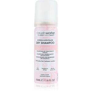 Brushworks Refresh & Revitalise suchý šampón s jemnou kvetinovou vôňou 50 ml