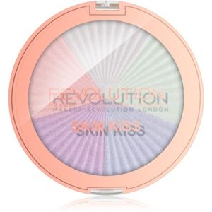 Makeup Revolution Skin Kiss rozjasňovač na oči a tvár odtieň Dream Kiss 14 g