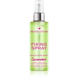 I Heart Revolution Fixing Spray fixačný sprej na make-up s vôňou Cucumber 100 ml