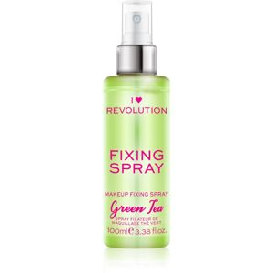 I Heart Revolution Fixing Spray fixačný sprej na make-up s vôňou Green Tea 100 ml