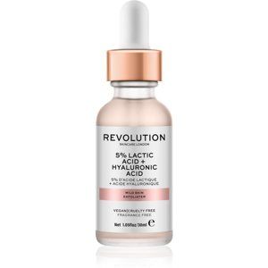 Revolution Skincare 5% Lactic Acid + Hyaluronic Acid pleťový peeling 30 ml