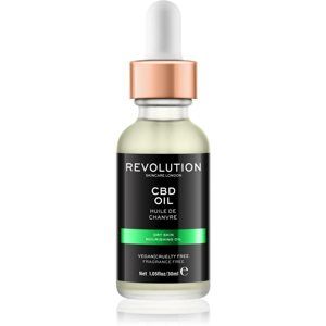 Makeup Revolution Skincare CBD Oil vyživujúci olej pre suchú pleť