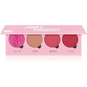 Makeup Obsession Pinky Promise paleta líceniek 4 x 2.50 g