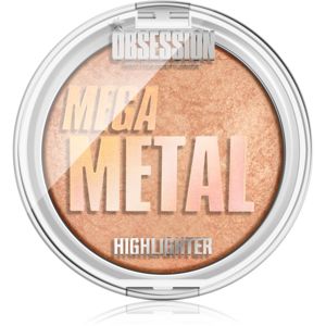 Makeup Obsession Mega Destiny rozjasňovač odtieň Metal