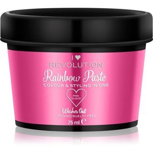 I Heart Revolution Rainbow Paste pasta na vlasy odtieň Pink Cloud 75 ml