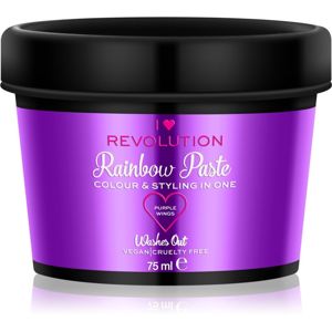 I Heart Revolution Rainbow Paste pasta na vlasy odtieň Purple Wings 75 ml