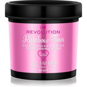 I Heart Revolution Rainbow Tones zmývateľná farba na vlasy odtieň Pink Universe 120 ml