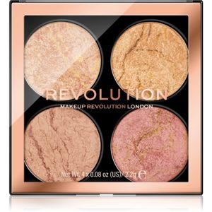 Makeup Revolution Cheek Kit paletka na tvár odtieň Fresh Perspective 4 x 2.2 g