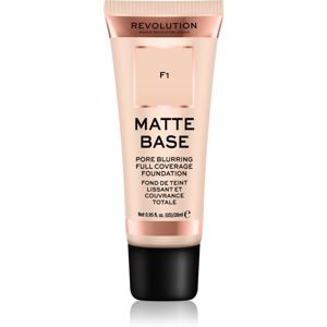 Makeup Revolution Matte Base krycí make-up odtieň F1 28 ml