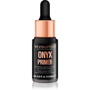 Makeup Revolution Onyx Primer zmatňujúca podkladová báza pod make-up 18 ml