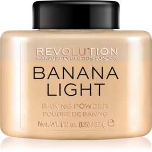 Makeup Revolution Baking Powder sypký púder odtieň Banana Light 32 g