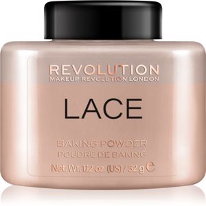 Makeup Revolution Baking Powder sypký púder odtieň Lace 32 g