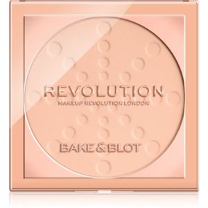 Makeup Revolution Bake & Blot fixačný púder odtieň Lace 5.5 g