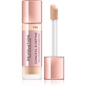 Makeup Revolution Conceal & Define krycí make-up odtieň F3.5 23 ml