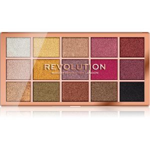 Makeup Revolution Foil Frenzy paleta metalických očných tieňov odtieň Creation 15 x 1.1 g