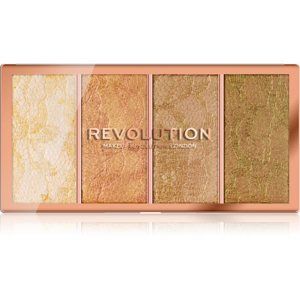 Makeup Revolution Vintage Lace paletka rozjasňovačov 4 x 5 g