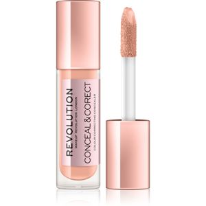 Makeup Revolution Conceal & Correct tekutý korektor odtieň Peach 4 g