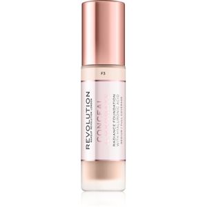 Makeup Revolution Conceal & Hydrate ľahký hydratačný make-up odtieň F3 23 ml