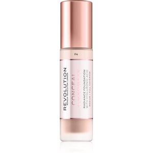 Makeup Revolution Conceal & Hydrate ľahký hydratačný make-up odtieň F4 23 ml