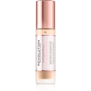 Makeup Revolution Conceal & Hydrate ľahký hydratačný make-up odtieň F6 23 ml