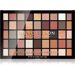Makeup Revolution Maxi Reloaded Palette paletka púdrových očných tieňov odtieň Large It Up 45x1,35 g