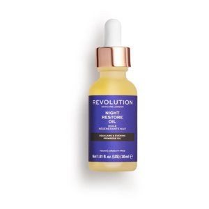 Revolution Skincare Night Restore Oil rozjasňujúci a hydratačný olej 30 ml
