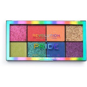 Makeup Revolution Pride paleta očných tieňov 8 farieb 20 g