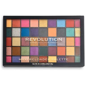 Makeup Revolution Maxi Reloaded Palette paletka púdrových očných tieňov odtieň Dream Big 45x1.35 g